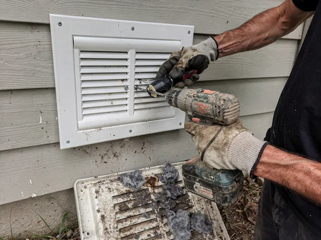 Dryer Vent Cover Replacement in Richmond Hill