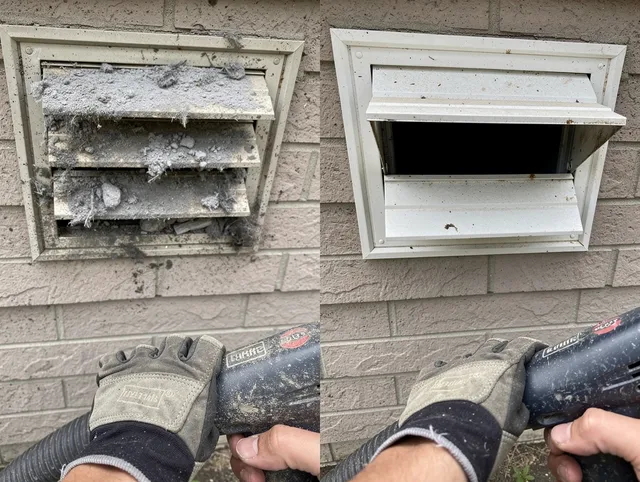 Professional dryer exhaust vent cleaning by Richmond Hill Dryer Vent Cleaning in Richmond Hill