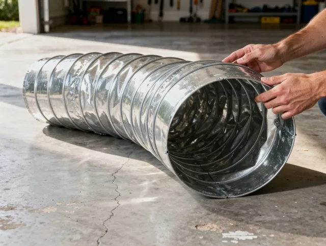 Richmond Hill Dryer Vent Cleaning specialist using advanced equipment for thorough duct cleaning in Richmond Hill