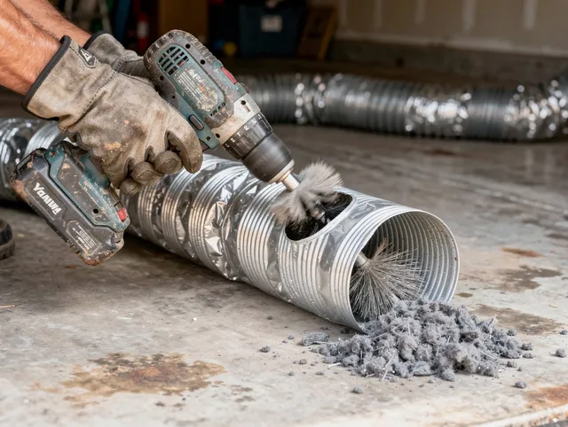 Professional duct cleaning by Richmond Hill Dryer Vent Cleaning in Richmond Hill