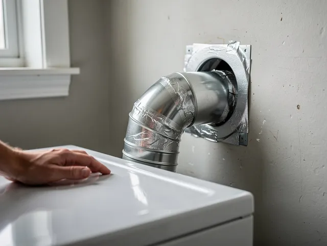 Richmond Hill Dryer Vent Cleaning expert performing professional dryer vent repair and installation in Richmond Hill