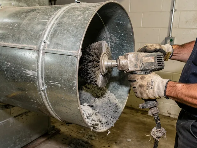 Industrial-grade dryer vent cleaning by Richmond Hill Dryer Vent Cleaning in Richmond Hill